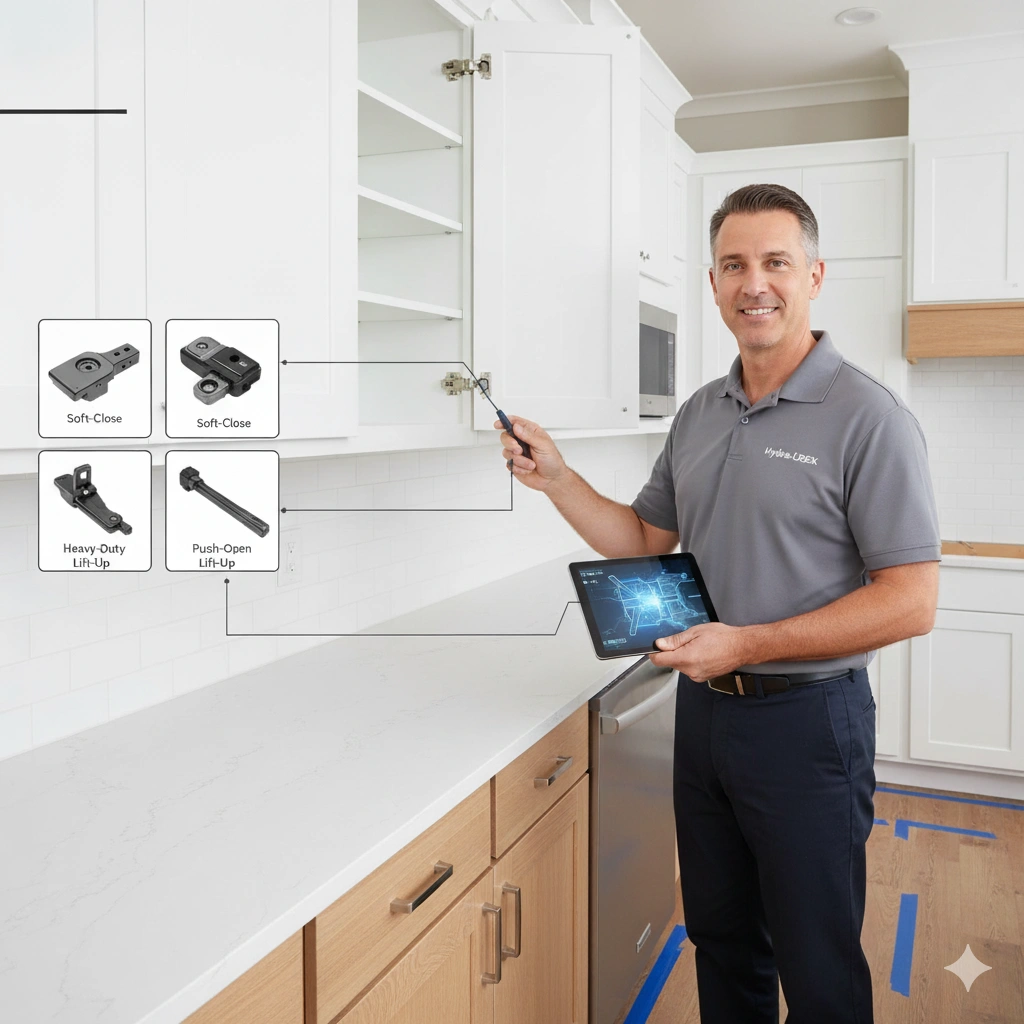 مفصلات مطابخ هيدروليك