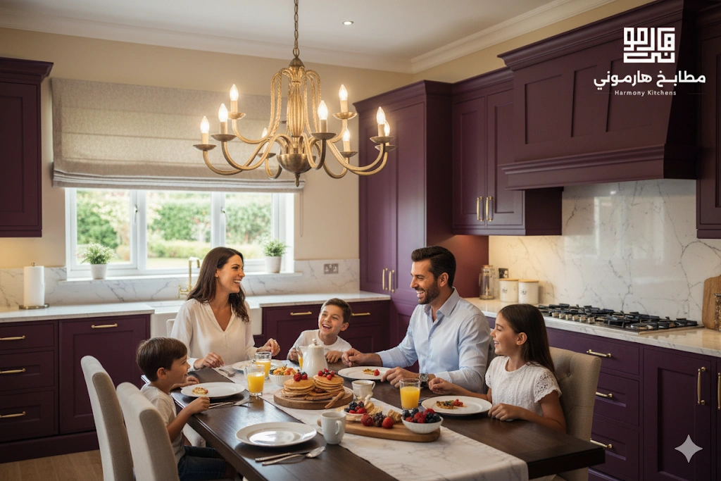 مطبخ امريكي مقفل