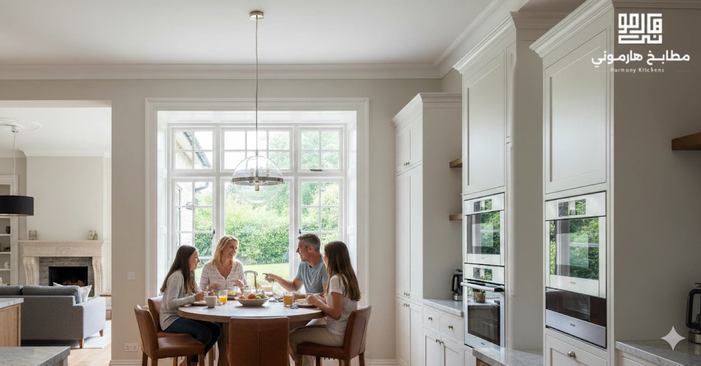 مطبخ امريكي بشباك