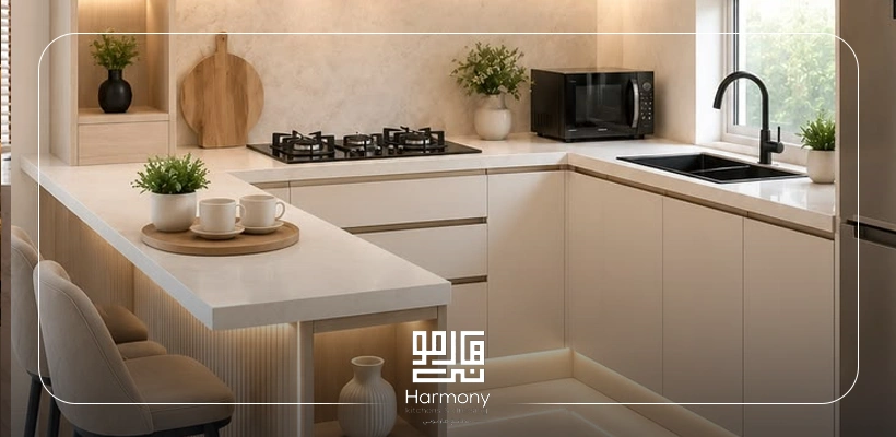 تصميم مطبخ امريكي